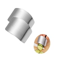 2li Metal Parmak Koruyucu Hızlı ve Güvenli Kesme Paslanmaz Çelik Koruyucu Aparat (5343)