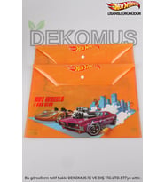 2024 YENİ SEZON LİSANSLI HOT WHEELS 2'Lİ ÇITÇIT DOSYA (Krem)