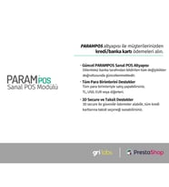 PrestaShop - ParamPOS (TürkPOS) Sanal POS Modülü