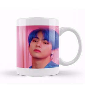 Bts  V Person Kupa Bardak Porselen