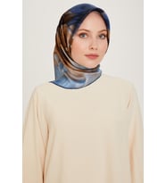 Armine Nostalji Serisi Sura İpek Eşarp 9244DS (Akçaağaç)