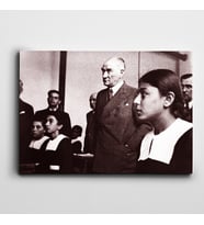 Atatürk Adana Kız Enstitüsü 1933 Kanvas Tablo