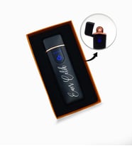 Kişiye Özel USB Şarjlı Dokunmatik Alevsiz Elektronik Çakmak