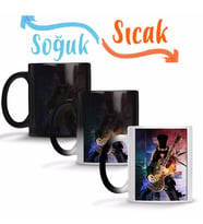 Slash Rock Sihirli Kupa Bardak Porselen