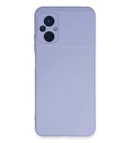 Newface Xiaomi Poco M5 Kılıf Nano içi Kadife Silikon - Lila