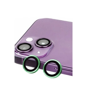 Apple İphone 13 Mini Raze Metal Kamera Lens - Yeşil