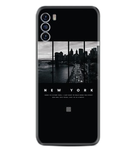 Reeder S19 Max Pro S Kılıf Silikon Desen Özel Seri New York 1612
