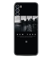 Reeder S19 Max Pro S Kılıf Silikon Desen Özel Seri New York 1612