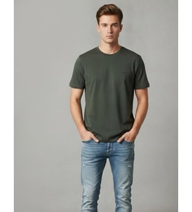 VİGOSS ERKEK O YAKA BASIC T-SHIRT 3124-03370