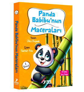 Yuva 1.Sınıf Panda Babibu nun Maceraları Seti 10Lu 16şar syf