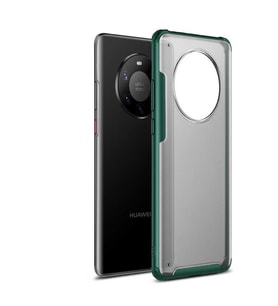 Huawei Mate 40 Pro Kılıf Mat Volks Case (Koyu Yeşil)