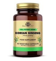 Solgar Korean Ginseng (Panax Ginseng) 50 Kapsül