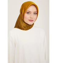 Sura İpek Eşarp  9150D (S ) (Yağ Yeşili)