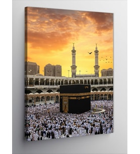 Kanvas Tablo Kutsal Mekanın Güzelliği Kabe