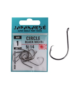 Japanese Circle Carbon Black Nickel 5114 Olta İğnesi
