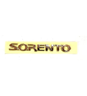 Kia Sorento Arka Sorento Yazısı 2003-2009