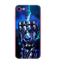 Apple iPhone 5 6 7 8 Plus Se XR Kılıf Desemli Silikon Thunder Play 1760