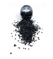 Epoksi Çalışmalarınız İçin Parlak Cam Kırıkları 2-4 mm SİYAH 100 gr