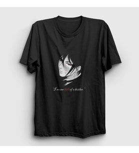 Presmono Unisex Siyah Sebastian Anime Kuroshitsuji T-Shirt 131463tt