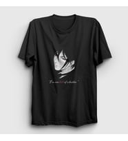 Presmono Unisex Siyah Sebastian Anime Kuroshitsuji T-Shirt 131463tt