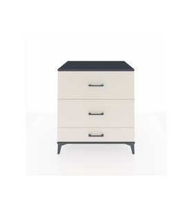 Kronos Şifonyer 3 Çekmeceli 88x59x96 Antrasit-Aytaşı