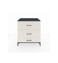 Kronos Şifonyer 3 Çekmeceli 88x59x96 Antrasit-Aytaşı