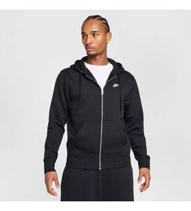 Nike M NK CLUB BB FZ HOODIE Siyah Erkek Sweatshirt FN3861-010