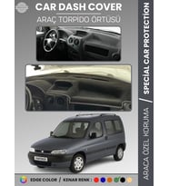 PEUGEOT PARTNER (1996-2002) Torpido Örtüsü Panel Koruma Torpido Koruma Tam Uyum Kaymaz Özel Kesim