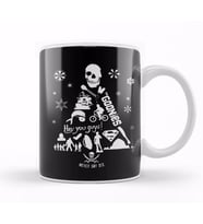 Goonies Christmas Tree Silhouette Kupa Bardak Porselen