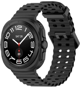 Samsung ile uyumlu Galaxy Watch Ultra 47mm Kordon Ocean Silikon Kordon 118