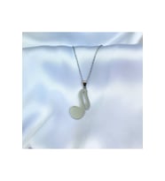Müzik Notası Silver Kolye (Gümüş)