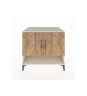 Kronos Şifonyer 2 Raflı 2 Kapaklı 88x59x80 Aytaşı-Çam