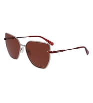 Calvin Klein CKJ23202S 724 60 Kadın Güneş Gözlüğü (Altın)