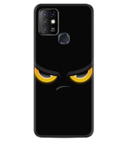 INFINIX Hot 8 9 10 11S Hot 10 Play 10T Kılıf Desemli Silikon Black Eyes 1644