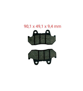MONDİAL ÖN FREN DİSK BALATA RB085 ZEALSUN 125-4 - RAMZEY 125-10V ÇİFT SİLİNDİR