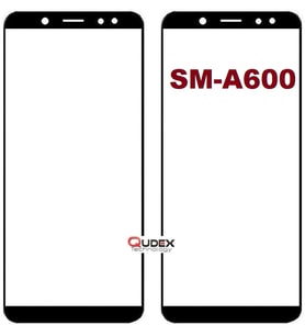 Samsung A6 SM-A600 Dokunmatik Okalı Ön Cam Lens Orjinal Kalite