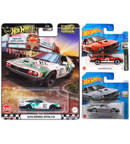 Hot Wheels 3 Araç Set - Alfa Romeo Gtv6 3.0 (1:64)