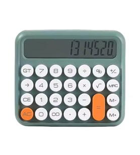 ZR741 Jn-800 Junno Yeşil Hesap Makinesi