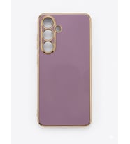 Samsung Galaxy S 24 Lila Parlak Kılıf Modeli