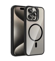 Joko Apple İphone 14 Pro Max Remim Lensli Magsafe Standlı Kapak - Siyah