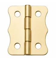 Sarı 100 Adet Papatya Menteşe Düz 30x23 mm - Dekoratif Çerçeve Fener Kutu Menteşesi