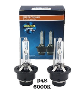 2 Adet D4S HID Xenon Far Ampulü 6000K Beyaz