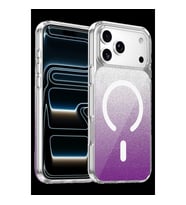 Onegif İphone 17 Pro Max Sora Simli Magsafe Kapak - Mor