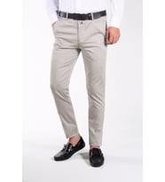 Erkek Bej Slim Fit Petekli İtalyan Kesim Keten Pantolon 21K-2200420-7