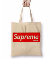 Supreme Noob Bez Çanta Uzun Saplı