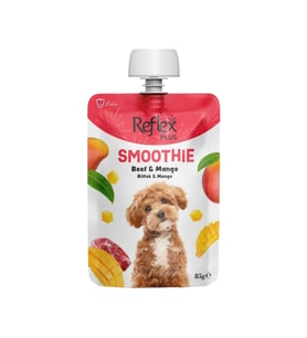 Smoothie Biftekli ve Mangolu Likit Köpek Ödülü 85 gr