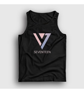 Presmono Unisex Siyah Logo K Pop Seventeen Atlet 549508tt