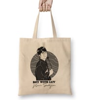 Bts Kim Seokjin Bez Çanta Uzun Saplı
