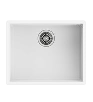 TEKA Square 50.40 TG Beyaz Tezgah Altı Granite Eviye 115230024