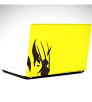 Wolwerine Sarı Siyah Laptop Sticker 19 inch (40,5X27CM)